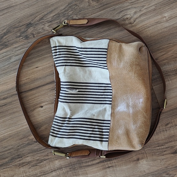 Fossil Handbags - Striped Fossil Hobo Purse